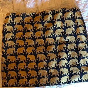 J Crew Factory elephant mini skirt